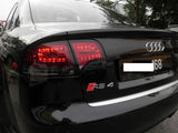 Spyder Audi A4 4Dr 06-08 LED Tail Lights Red Clear ALT-YD-AA406-G2-LED-RC 5029294