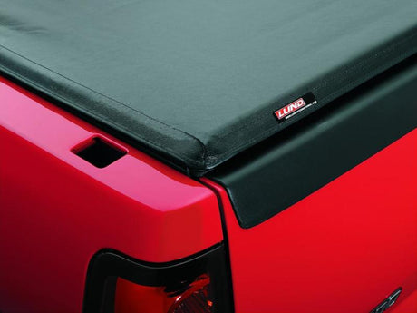 Lund 17-23 Ford F-250/350/450/550 Super Duty (8ft. Bed) Genesis Roll Up Tonneau Cover - Black 960251