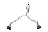 Corsa 21-22 Tahoe / GMC Yukon 4DR 6.2L 4WD Dual Rear 3in - 2.75in Sport Cat-Back DW 4in BLK Tips 21129BLK