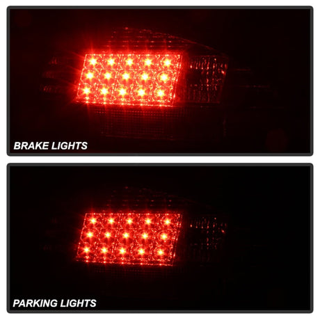 Spyder Pontiac Grand Prix 97-03 LED Tail Lights Smoke ALT-YD-PGP97-LED-SM 5007179
