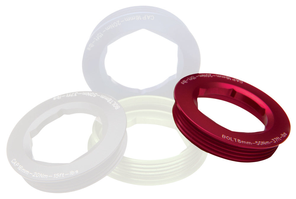 RACE FACE Cinch Drive Side Puller Cap Red F30026RED