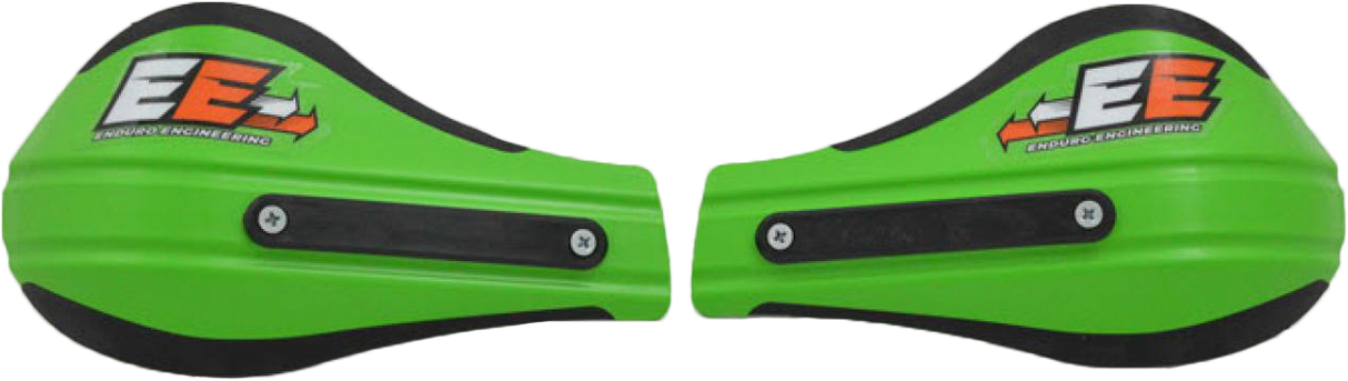 ENDURO ENGINEERING Evo 2 Roost Deflector Green Outer Mount 51-229