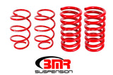 BMR 15-17 S550 Mustang Drag Version Lowering Springs (Set Of 4) - Red SP086R