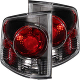 ANZO 1995-2005 Chevrolet S-10 Taillights Dark Smoke 3D Style 211165