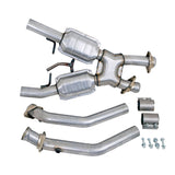 BBK 86-93 Mustang 5.0 High Flow X Pipe With Catalytic Converters - 2-1/2 1662