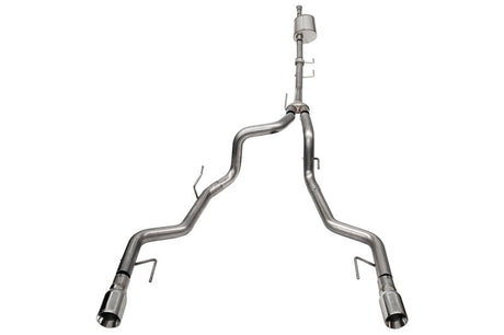 Corsa 2021-2023 Ford F-150 SuperCrew/5.5ft Bed 3.5L V6 Sport Cat-Back Dual Rear Exit-Polished 21185