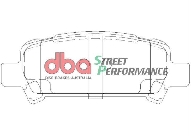 DBA 02-03 Subaru WRX SP500 Rear Brake Pads DB1379SP