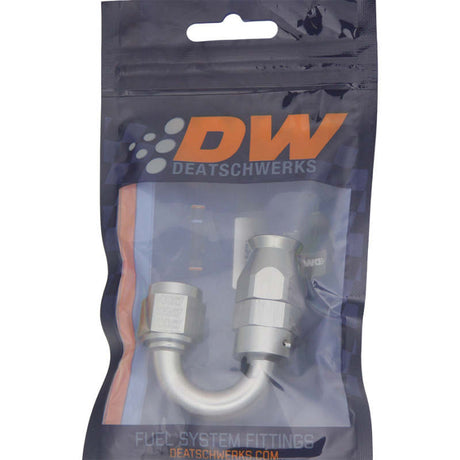 DeatschWerks 6AN Female Swivel 180-Degree Hose End PTFE (Incl. 1 Olive Insert) 06-02-0853
