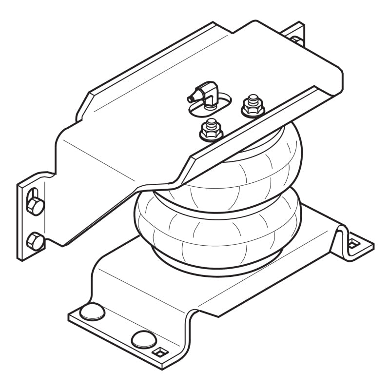 Firestone Ride-Rite Air Helper Spring Kit Front 07-17 Dodge RAM 3500HD Cab 2WD/4WD (W217602478) 2478