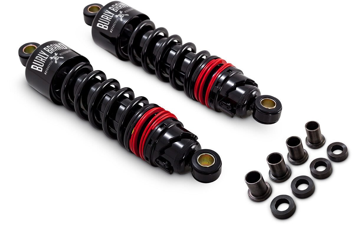 BURLY BRAND Slammer Plus Shocks 11.5" Black Flt 97-22 B28-1204B