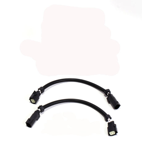 BBK 2015 Mustang GT V6 6-Pin Front O2 Sensor Wire Harness Extensions 12 (pair) 1119