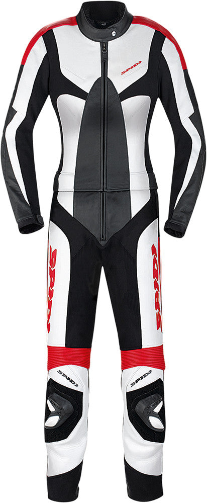 SPIDI Poison Leather Touring Ladies Suit Black/White E40/Us38 Y117-021-40