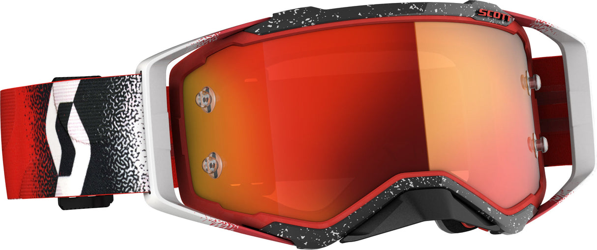 SCOTT Prospect Goggle White/Red Orange Chrome Works 272821-1030280
