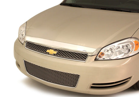 AVS 06-13 Chevy Impala Aeroskin Low Profile Hood Shield - Chrome 620020