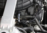 J&L 11-17 Ford Mustang V6 Passenger Side Oil Separator 3.0 - Black Anodized 3014P-B