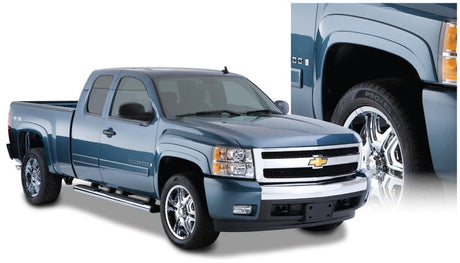 Bushwacker 07-14 Chevy Silverado 2500 HD Fleetside OE Style Flares 4pc 78.0/78.7/97.6in Bed - Black 40923-02