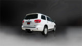 Corsa 08-13 Toyota Sequoia 5.7L V8 Touring Cat-Back Exhaust w/Black 4in Tip 14573BLK