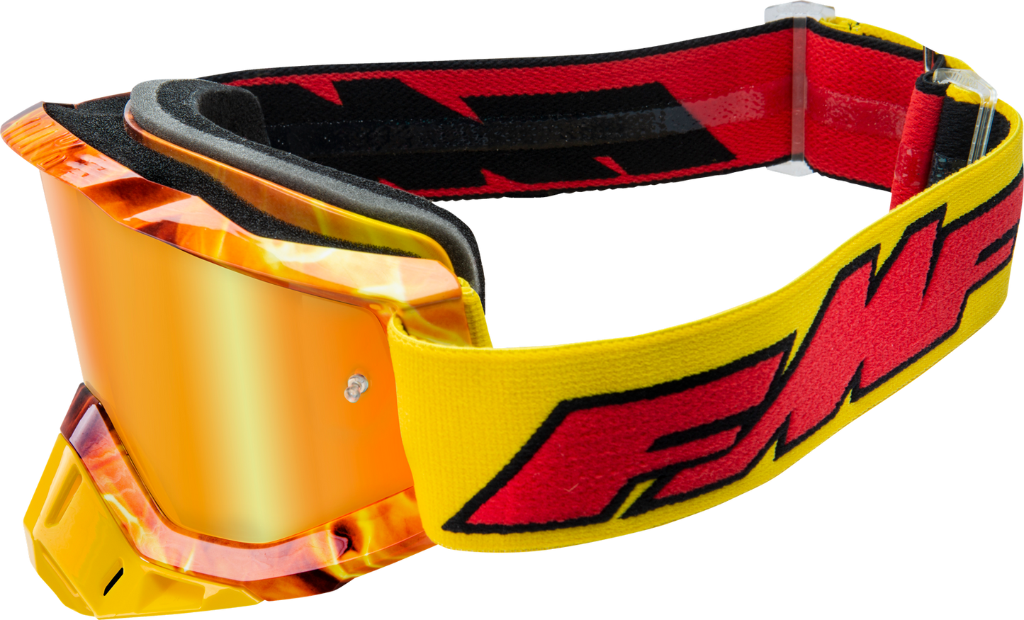 Gafas FMF PowerBomb - Spark - Espejo rojo F-50037-00005 2601-2978 