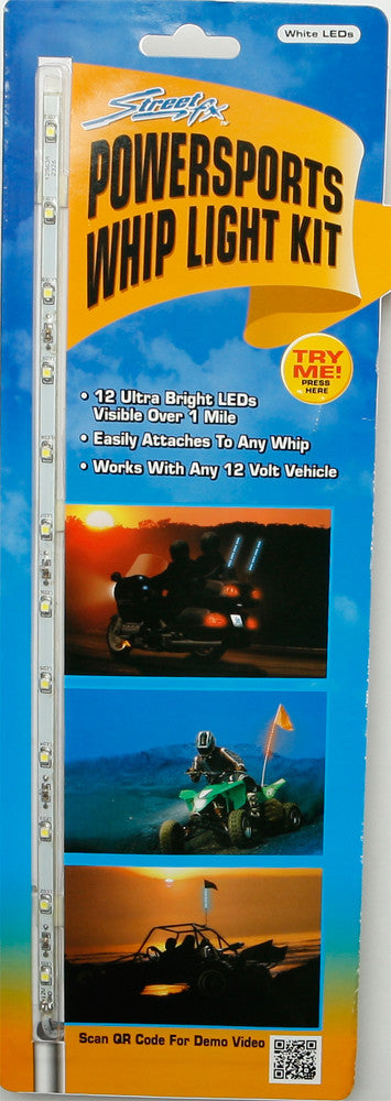 STREETFX Whip Light Kit White 1046284