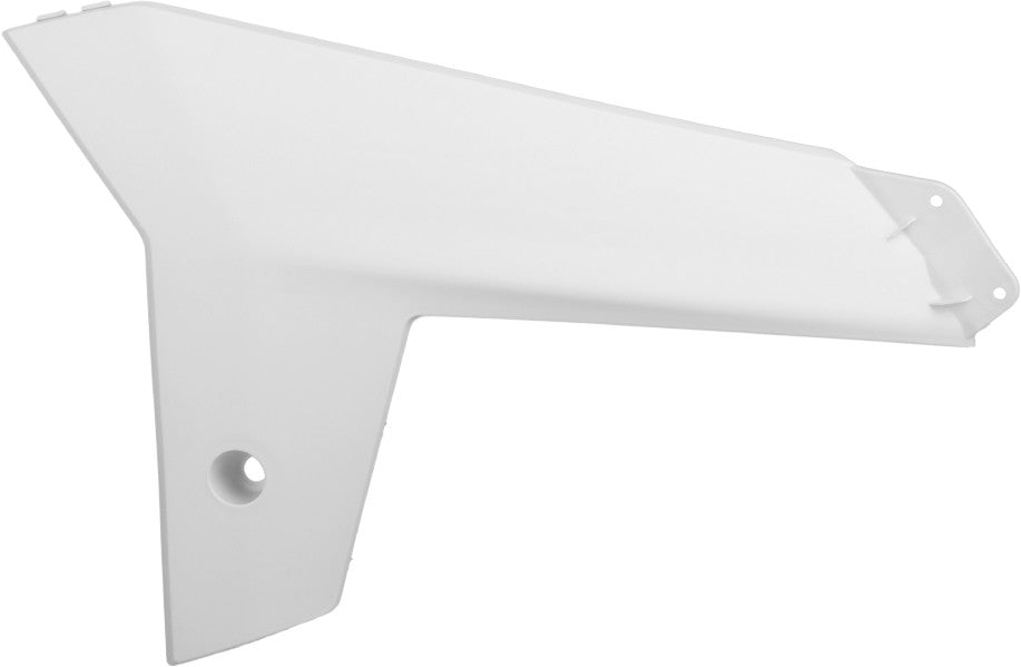 POLISPORT Gas Gas Lower Radiator Shroud White 8415400005