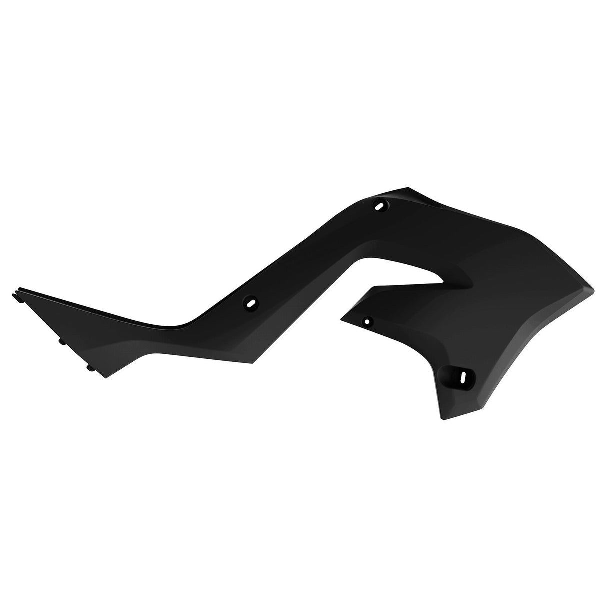 POLISPORT Radiator Scoops Restyling Black Kaw 8425800002