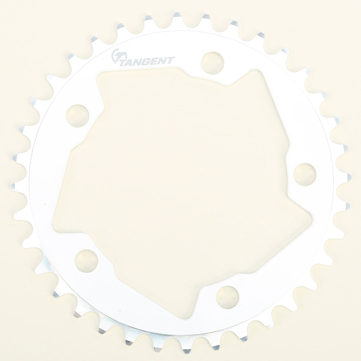 TANGENT 5-Bolt Chain Ring 36 White 2016 27-2536W