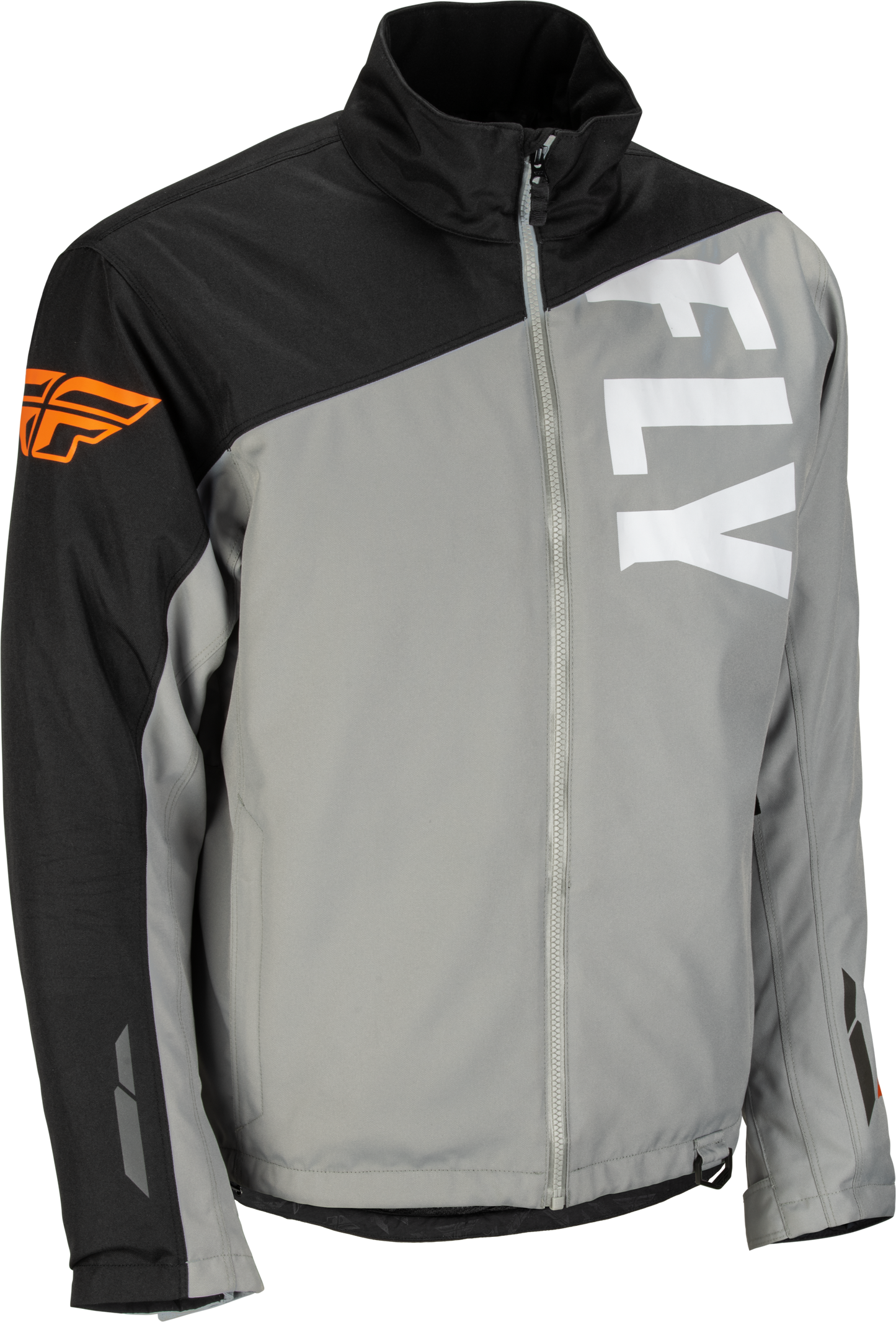 FLY RACING Aurora Jacket Grey/Black/Orange Md 470-4123M