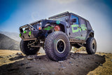 DV8 Offroad 07-18 Jeep Wrangler JK Front Aluminum Inner Fender - Black INFEND-01FB