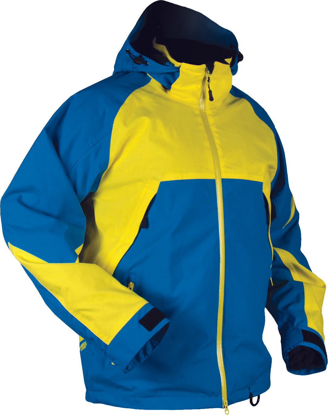 HMK Intimidator Jacket Yellow/Blue Md HM7JINTYBLM