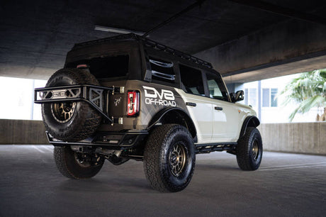 DV8 Offroad 21-23 Ford Bronco Competition Series Rear Bumper RBBR-04