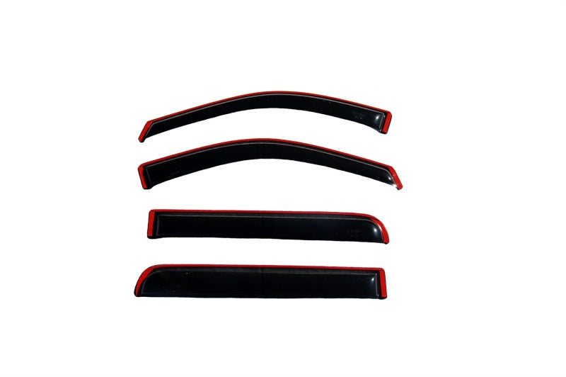 AVS 06-08 Lincoln Mark LT Ventvisor In-Channel Front & Rear Window Deflectors 4pc - Smoke 194443