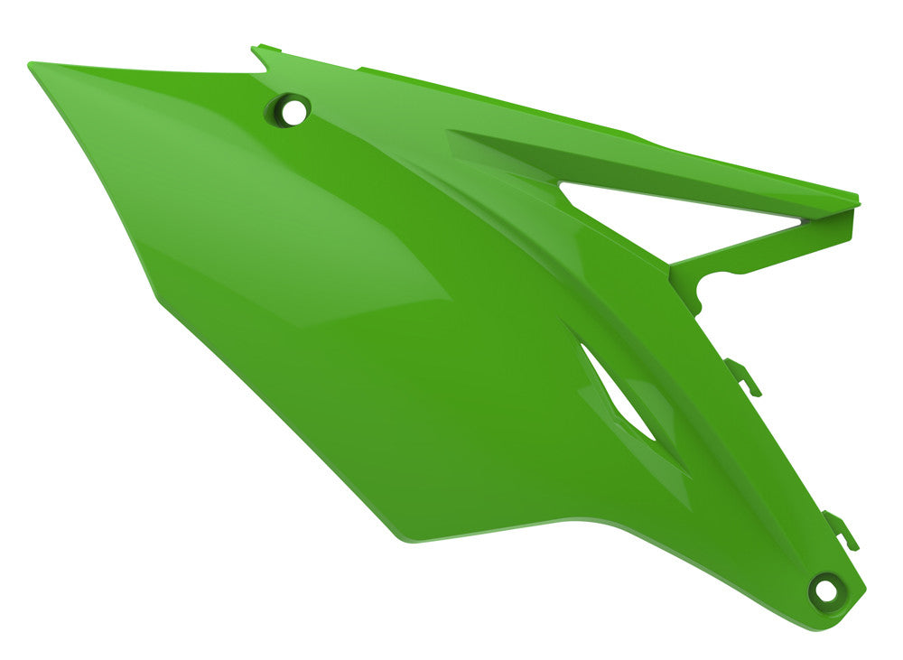 POLISPORT Side Number Plate Green 8608200001