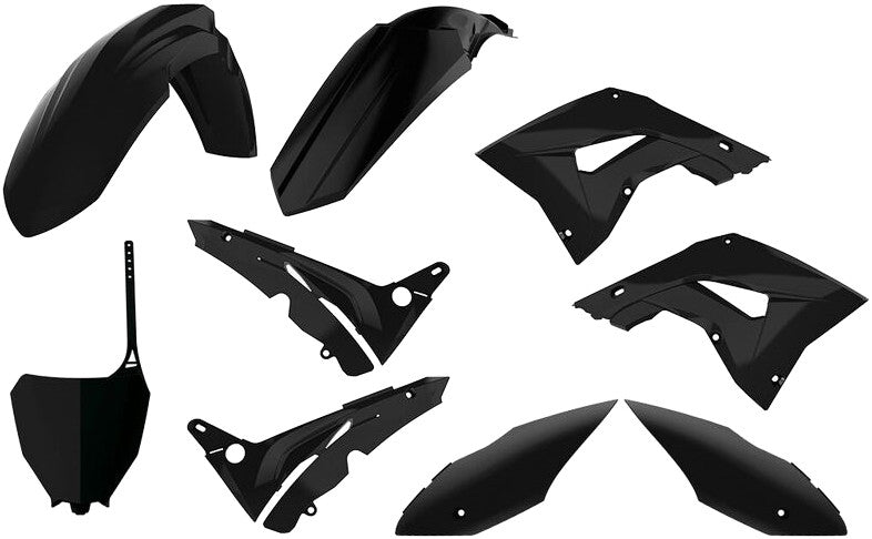 POLISPORT Plastic Body Kit Black 90821