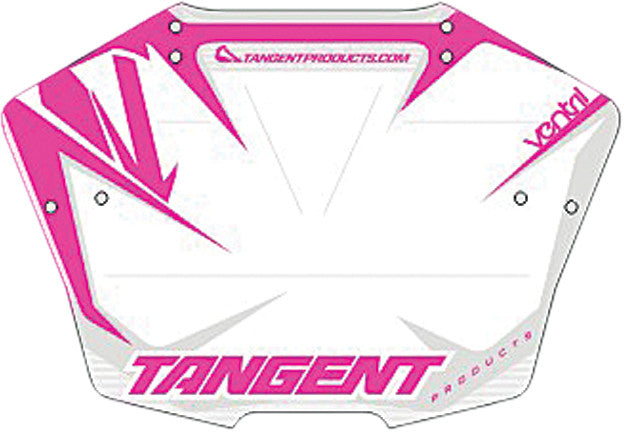 TANGENT Tangent 6" Ventril Plate Pnk 01-7207