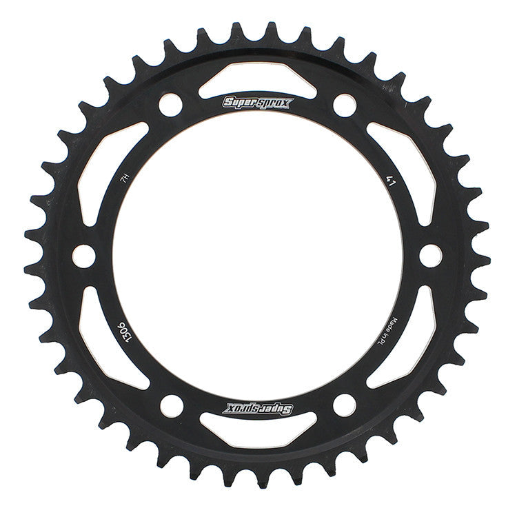 SUPERSPROX Rear Sprocket Steel 41t-530 Blk Hon RFE-1306-41-BLK