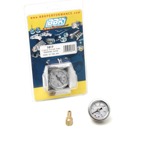 BBK Liquid Filled EFI Fuel Pressure Gauge 0-60 PSI 1617