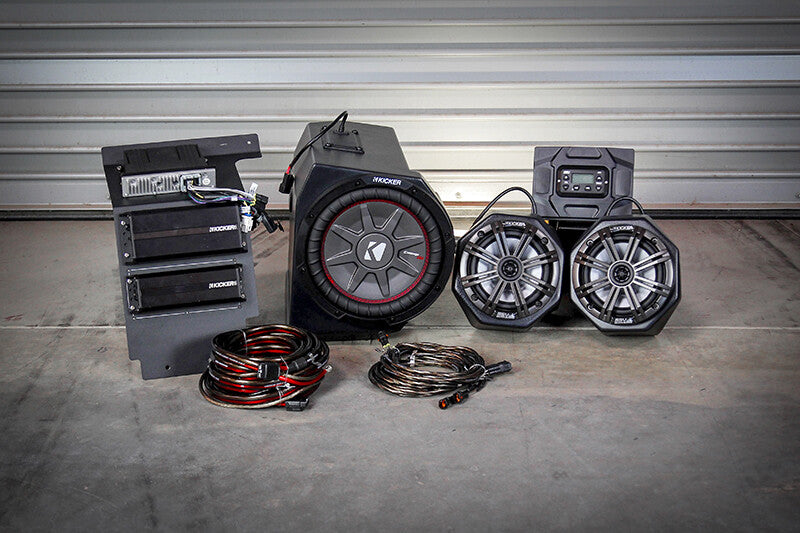SSV WORKS 3 Speaker Kicker Plug And Play Ride Command Kit Pol Gen GN-3KRC