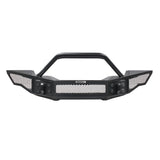 Go Rhino 07-20 Jeep Wrangler JL/JLU/JK/JKU/Gladiator JT Rockline Full Width Bumper w/ Overrider 331201T