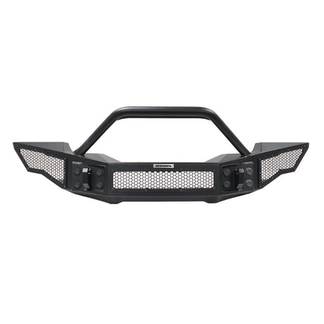 Go Rhino 07-20 Jeep Wrangler JL/JLU/JK/JKU/Gladiator JT Rockline Full Width Bumper w/ Overrider 331201T
