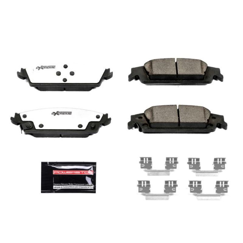 Power Stop 15-19 Cadillac Escalade Rear Z36 Truck & Tow Brake Pads w/Hardware Z36-1707