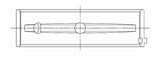 ACL Chevy V8 LT1/LT4/L86 Race Series .010 Oversized High Performance Main Bearing Set 5M7292H-010