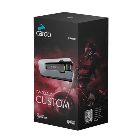 CARDO Packtalk Custom Single PTC00001