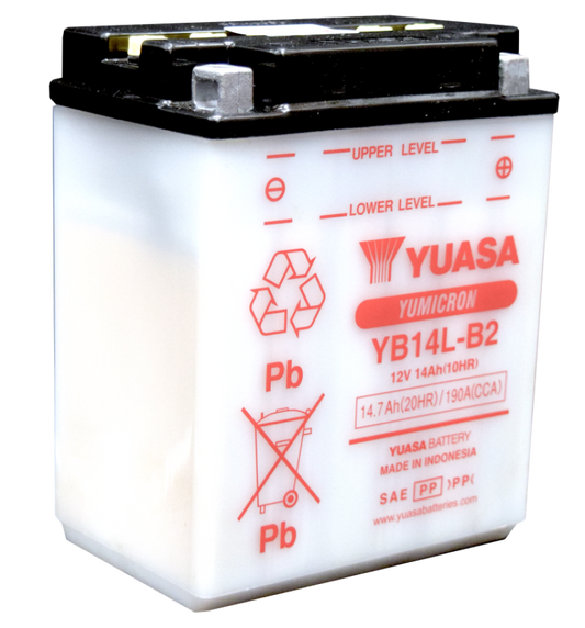 Yuasa YB14L-B2Yumicron CX 12 Volt Battery
