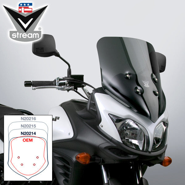 NATIONAL CYCLEVstream Sport Windscreen Dark TintN20214