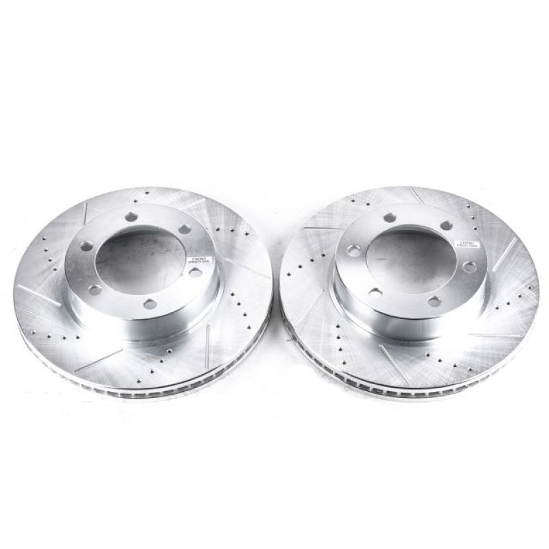 Power Stop 01-07 Toyota Sequoia Front Evolution Drilled & Slotted Rotors - Pair JBR935XPR