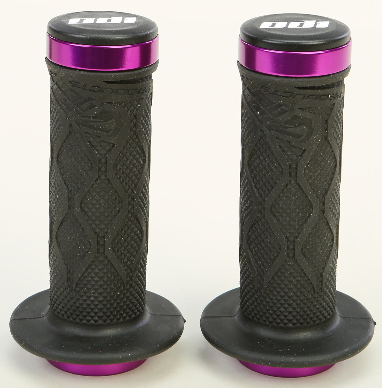 TANGENT Mini Lock-On Grips Black Purple 100mm 16-2209