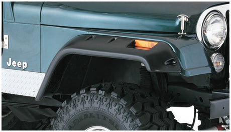 Bushwacker 59-83 Jeep CJ5 Cutout Style Flares 4pc - Black 10910-07