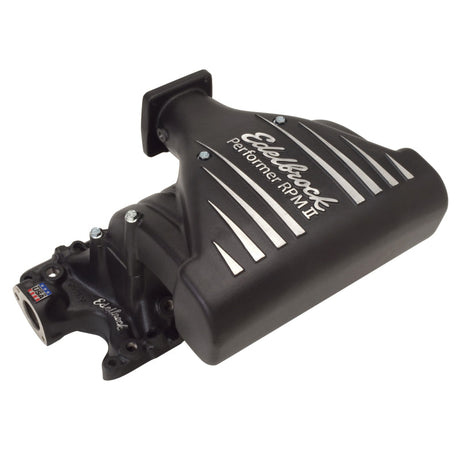 Edelbrock Intake Manifold Ford Mustang 5 0L Performer RPM II Manifold Black Finish 71233