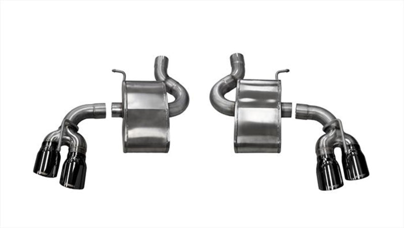 Corsa 2016 Chevrolet Camaro SS 6.2L V8 2.75in Black Xtreme Axle-Back Exhaust 14784BLK