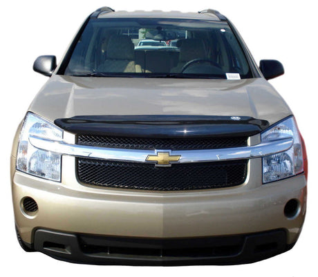 AVS 05-09 Chevy Equinox High Profile Bugflector II Hood Shield - Smoke 25329
